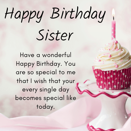 23+ Happy Birthday sister Images,Quotes - PiksHour