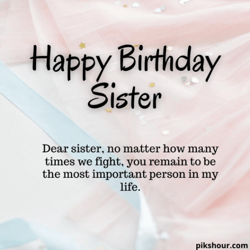 birth day wishes for sister